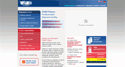 Desktop Screenshot of ck.csad-tisnov.cz