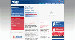 Desktop Screenshot of csad-tisnov.cz